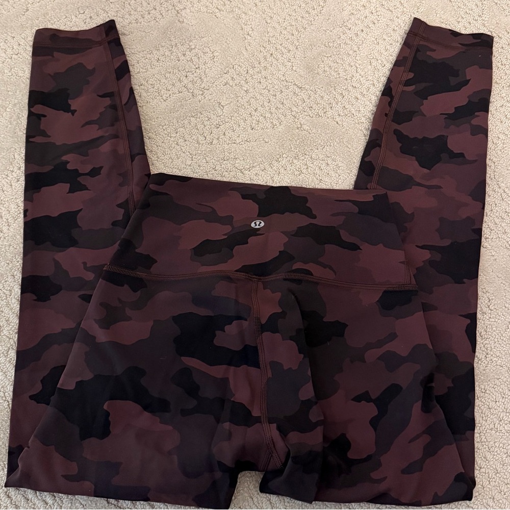 Lululemon Wunder Train High Rise Tight 25" Heritage 365
Camo Brown Earth Sz 4 - Picture 8 of 8